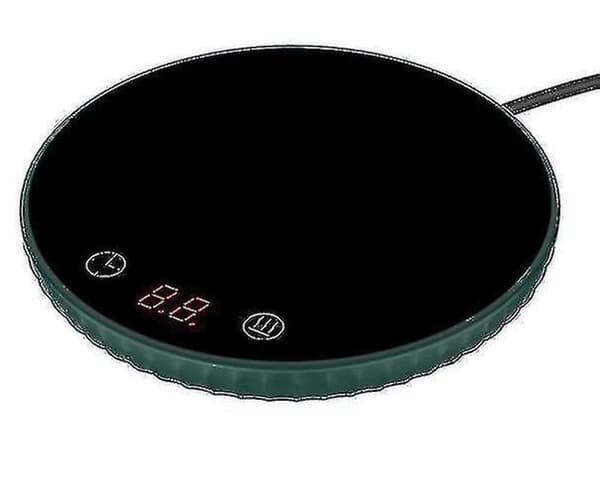 Mini intelligent konstant temperaturvärmare med tidsfunktion, vit LCD-display