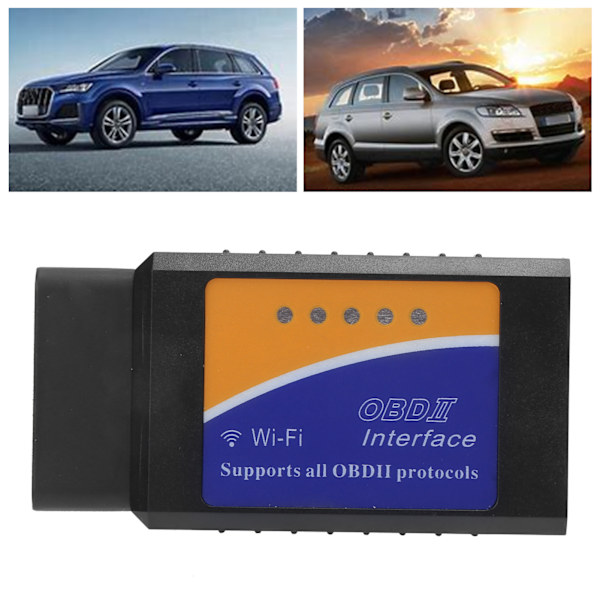 Wifi OBD2 -koodianturi, ammattimainen auton vikakoodinlukija, diagnostiikkatyökalu IOS:lle ja Androidille