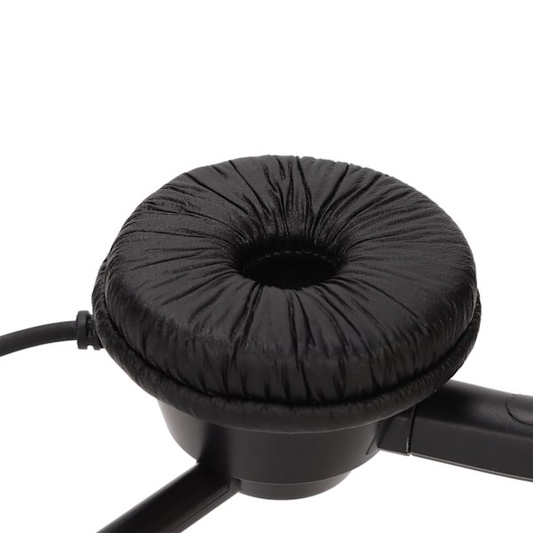 H360DUSB Enkelsidig affärsheadset Svart brusreducerande USB-affärsheadset för USB-gränssnitt