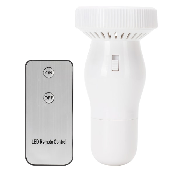 LED energisparlampa Fjärrkontroll Ficklampa Uppladdningsbar An