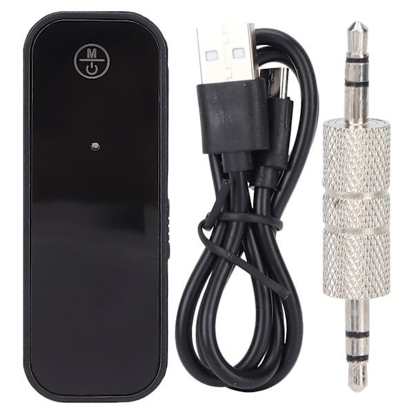 Bluetooth AUX-sovitin, melunvaimennus, handsfree-lähetin-vastaanotin autoon, kotistereoon, langallisiin kuulokkeisiin