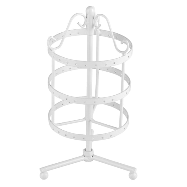 3Colors Creative 3Tiers 72Holes Pyörivä Korvakorujen Järjestäjä Disp