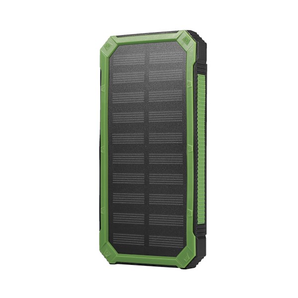 Kannettava 20000mAh pikalataus kaksois-USB Polar-virtapankkikotelo DIY-sarja vihreä
