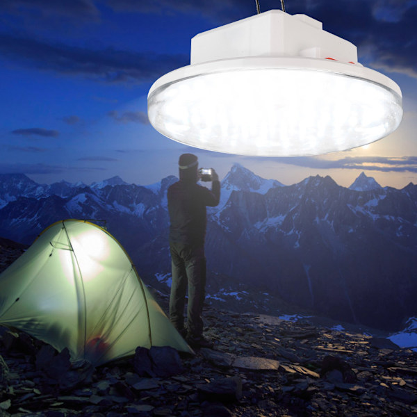 150W 60LED Lampa med Batteri för Nödbelysning O