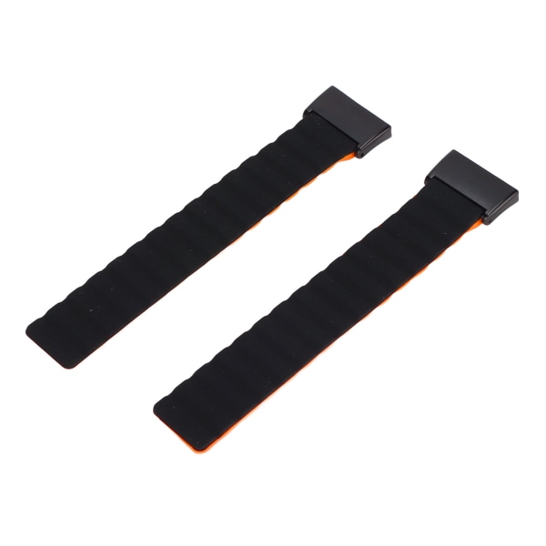 2 st silikon magnetiskt klockarmband justerbart armband för Redmi Smart Wearable tillbehör