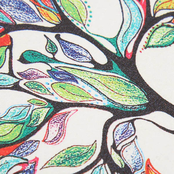 E-bokleserdeksel malt beskyttende PU-skinnveske for Kindle Paperwhite123 E-leser (Love Tree)
