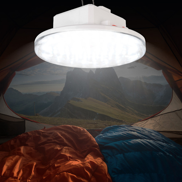 150W 60LED Lampa med Batteri för Nödbelysning O