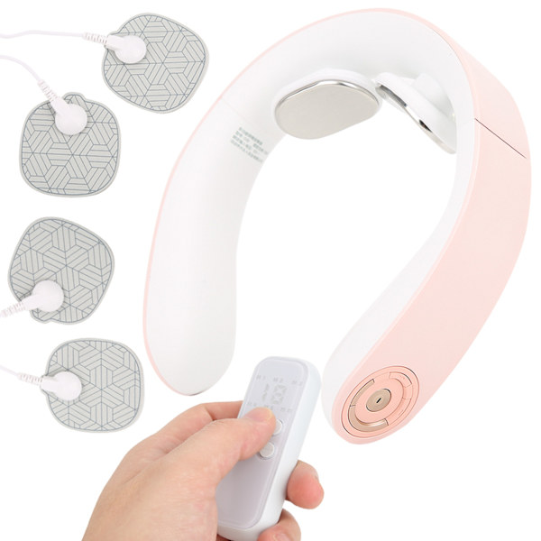 Cervikal Vertebra Massageapparat Mini Smart Konstant Temperatur Varm Kompress Puls Fysioterapi Instrument Multifunktionell Nacke Och Axel Massageapparat
