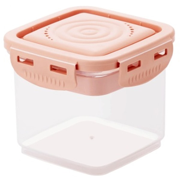 Formeldispenser för Resan, Formelbeållare för Resan, Portabel Mjölkpulverbehållare för Barn Snacks med Skopa för Spädbarn Småbarn Resor Utomhus Picknick Pink