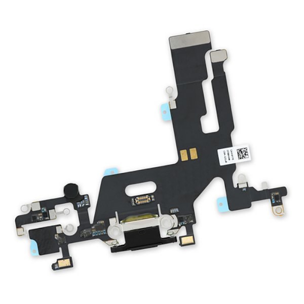 Ladeportmodul USB-ladeport Dokkingkontakt Mikrofon Mic Flex-kabelmodul for iPhone 11