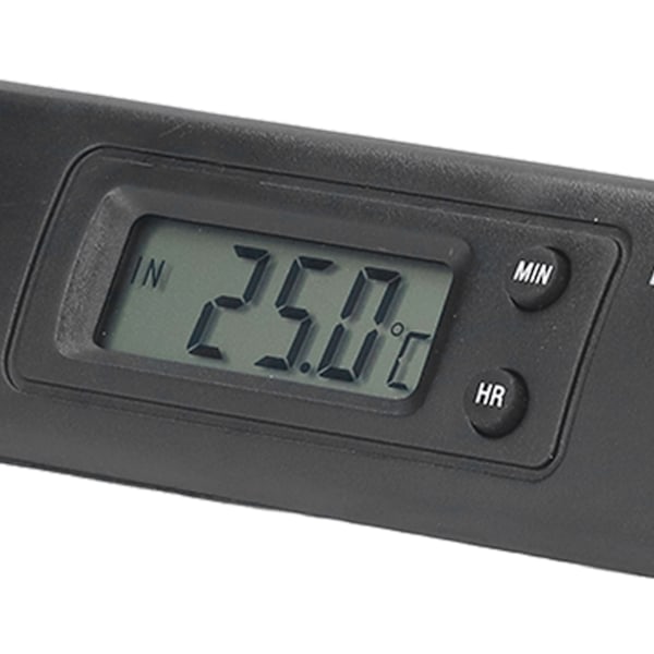 Multifunktionell digital termometer för kylskåp, hög noggrannhet temperaturavkänning vattentät sond Celsius Fahrenheit-konvertering, stor