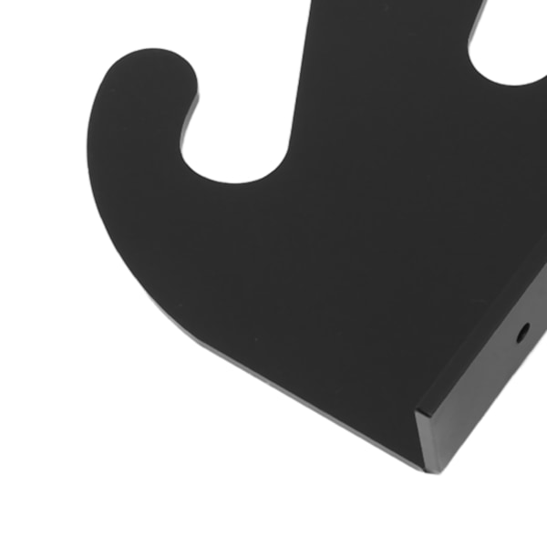 2 st Akryl Skateboardställ Väggmonterad Skateboard Förvaringsställ Lastbärande Skateboardhängare med Krokar