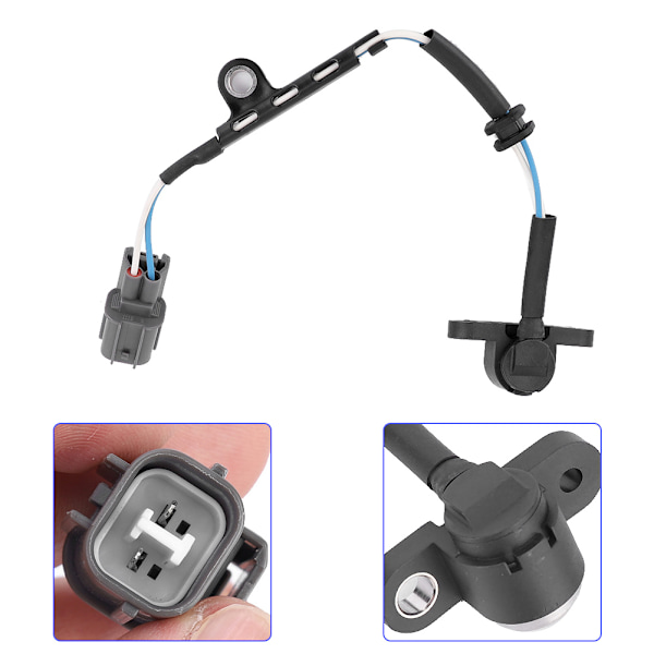 Vevaxelpositionssensor Svart ABS-plast Passar till Honda Accord 1995-1997 37500-P0G-A01