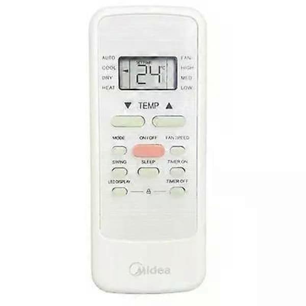 Begagnad original RG51F4(2)/E kompatibel med Midea luftkonditioneringsfjärrkontroll RG51F4/E