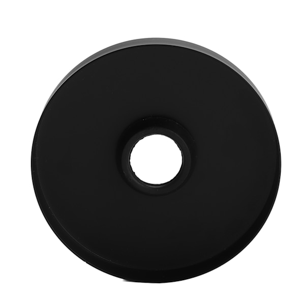 Stor dusjarmflens 304 rustfritt stål dusjarm escutcheon plate for G1/2in rørutskifting hjem svart