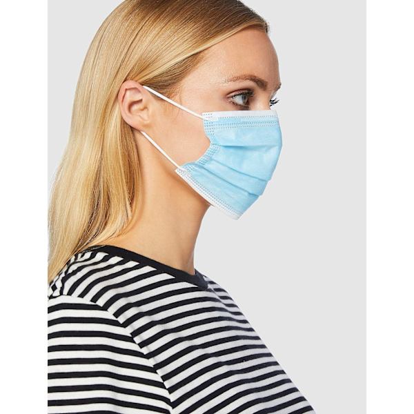 50 st engångs 3-lagers medicinska masker - 3 lager av skydd