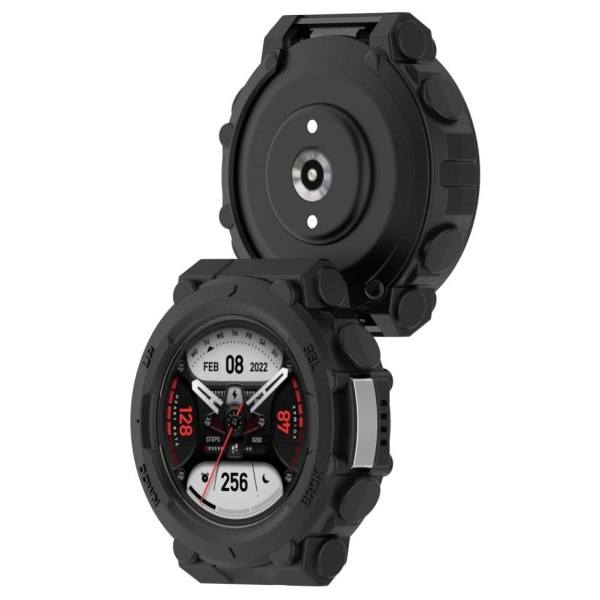 TPU-fodral kompatibelt med Amazfit T-Rex 2, stöttåligt skyddande skal för smartklocka