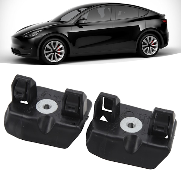 1 par Front Mudguard Bumper Brakett 1493773 00 B Erstatning for TESLA MODEL Y 2020 til 2023