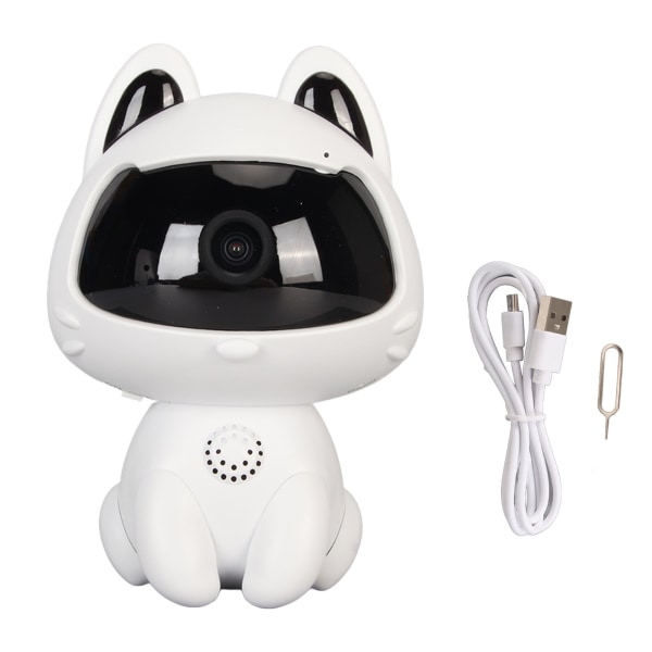 2MP 1080P langaton WiFi-vauvamonitori IR-yönäöllä, 2-suuntainen puhe, vauvamonitori IP-kamera V380pro-sovellukselle