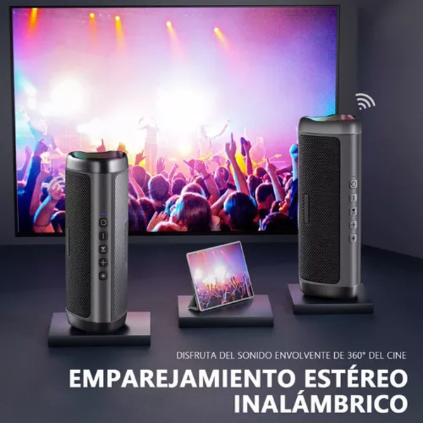 Bärbara laddningsbara Bluetooth-högtalare Rgb-lampor