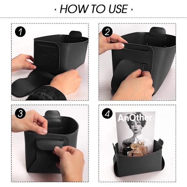 Gavekurver for Present-Valet Tray Organizer - Lærskuff Organizer til Menn og Kvinner - Smykketilbehør