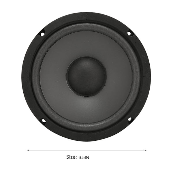 2 st koaxiala billjudhögtalare 600W Full Range Bass 6,5 tum billjudhögtalare för bilfordon
