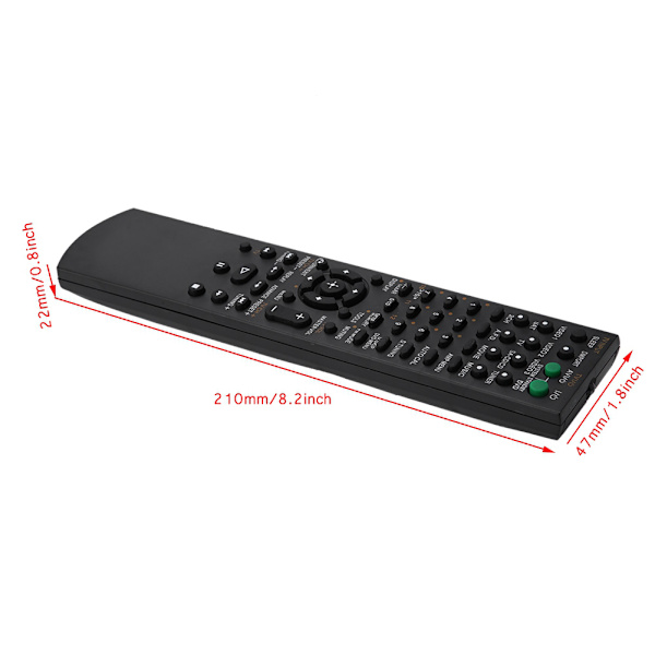 Fjernkontroll erstatning for Sony rmaau019 rmaau005 rmaau013 rmaau025 AV-system