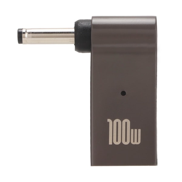 Laptopladdare Adapter Typ C Hona till DC Hane PD Flash Charge Aluminiumlegering 100W Laddningsadapter 3.5x1.35mm