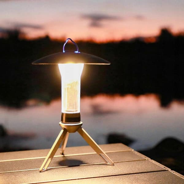 Led Camping Lommelygte Camping Lommelygte Sort