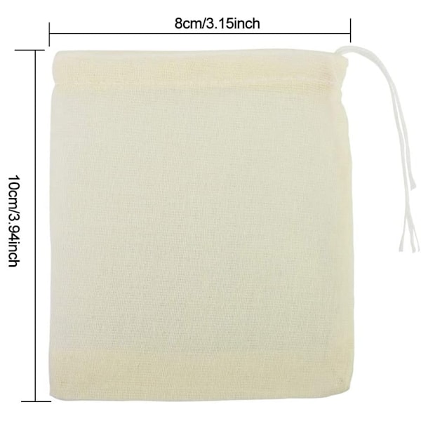 pcs of 60 Cotton Bags Small