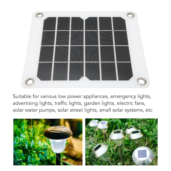 5V 20W solpanel monokristallin säker USB-utgång bärbar solladdningspanel för bilbåt RV-telefon