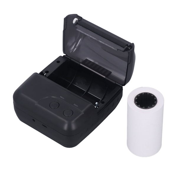 Kvittoskrivare Hög Hastighet Klar Bärbar Handhållen Mini 80mm