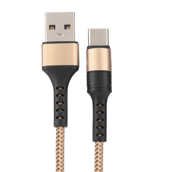 5A Super Hurtig Opladning Type-C Datakabel til Huawei P10/P10 plus p20/P20 Pro 0.5m (Gylden)