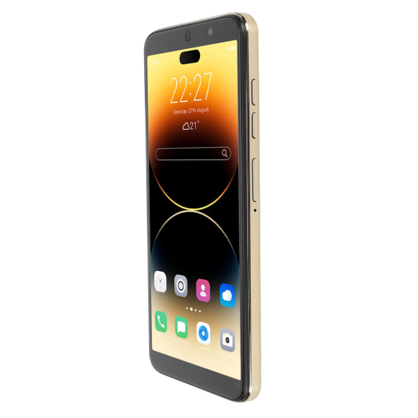 Låsta mobiltelefoner 6,1 tum ultratunn 1440x3040 upplösning 16MP 8MP med vita hörlurar Face Unlock Smartphone för Android 11.0