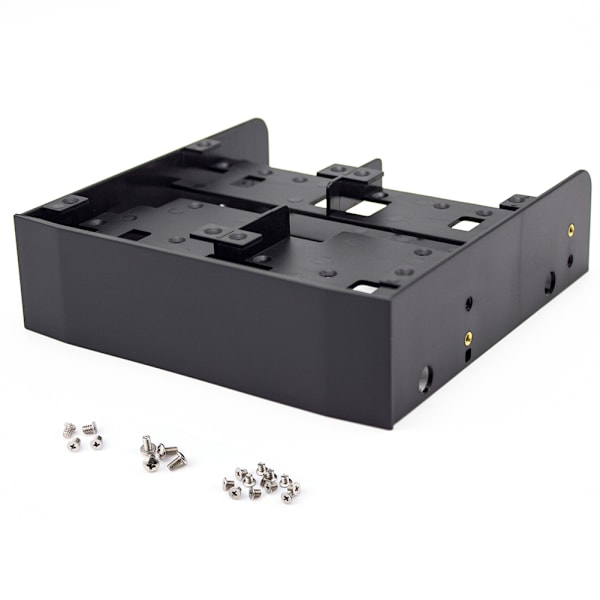 OImaster 2,5\" / 3,5\" HDD / SSD til 5,25\" Floppy Drive Bay Computer Monteringsbeslag