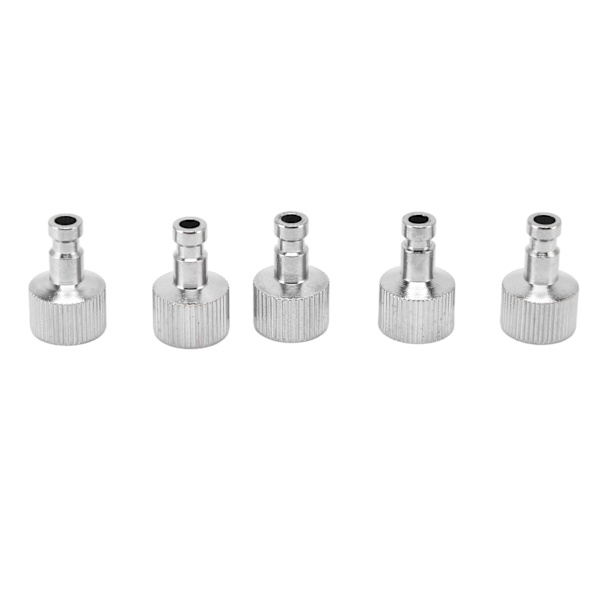 15PCS Airbrush Adapter Set Rustfritt Stål Airbrush Hurtigutløsing Koblingsbeslag Kontaktsett