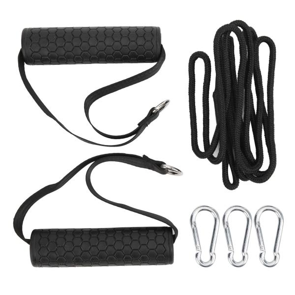 DIY Triceps Press Down Pulley Cable Machine Attachment System Grip Handtag Triceps Rep för Gym