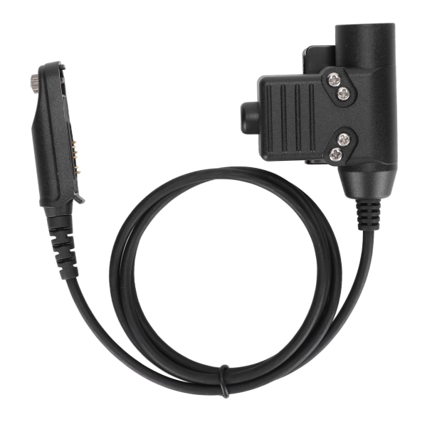 U94 PTT-adapter headset-tilbehør PU strekkfast ledning PTT for UV9R PLUS for UVXR for BF9700