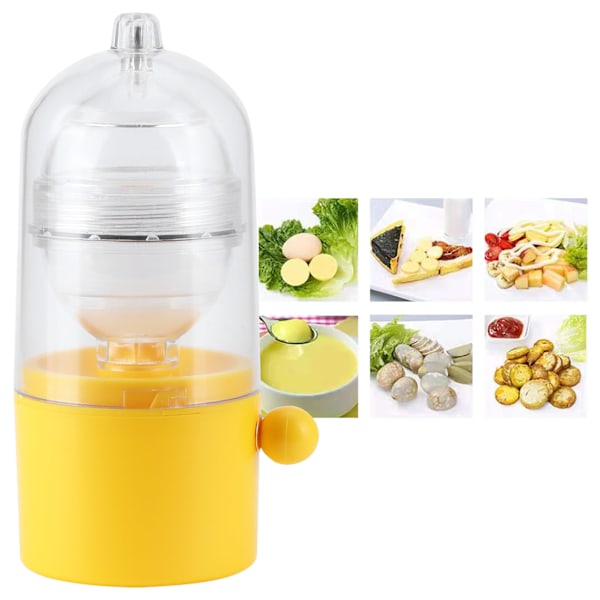 Manual Multifunctional Egg White Egg Yolk Mixer Blender Egg Beater Kitchen Tool for Home