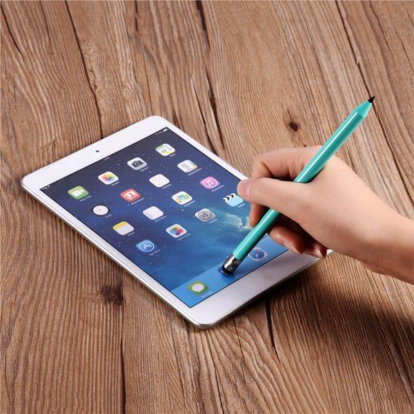 Reserve Kapacitiv Touch Screen Stylus Pen Blyant til iPhone/ Blackberry/ HTC Grøn