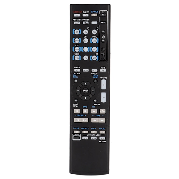 AXD7739 Fjärrkontroll för Pioneer VSX‑830‑K VSX‑45 VSX‑830 VSX‑90 Audio- och videomottagare