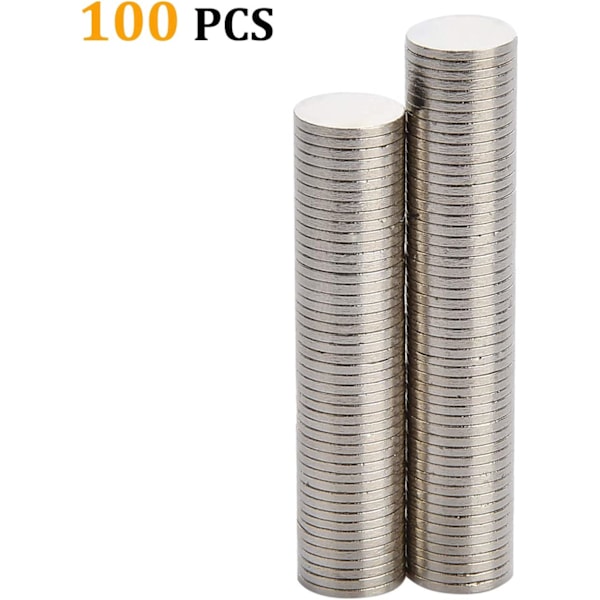 100 stk. Magnet Ultra Magnet Super Magneter Husholdningsmagneter