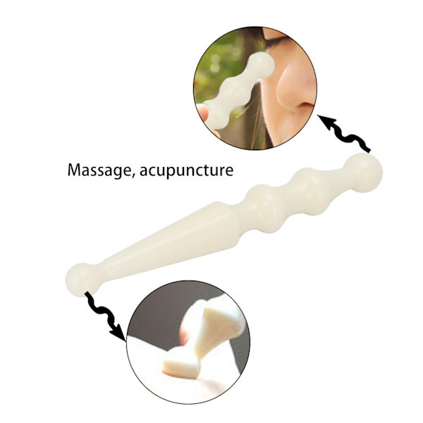 Professionell fotreflexologimassagepinne reseportabel fot akupunkturmassageverktyg