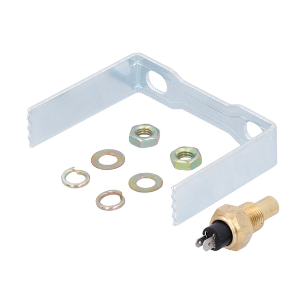 Marine Vandtemperaturmåler 40‑120℃ LED-baggrundsbelysning med alarmsensorindikatorlys 12V
