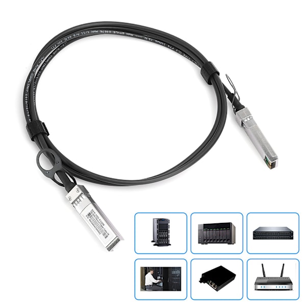 Direkte tilslutningskabel Enkeltkanals servere Stik SFP Højhastighed 10G til ThinkServer / HUAWEI (2 meter)