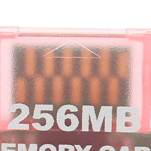 Minneskort för Gamecube Plug and Play Hög Hastighet Spelkonsol Minneskort för Wii Konsol 256MB (4086Block)