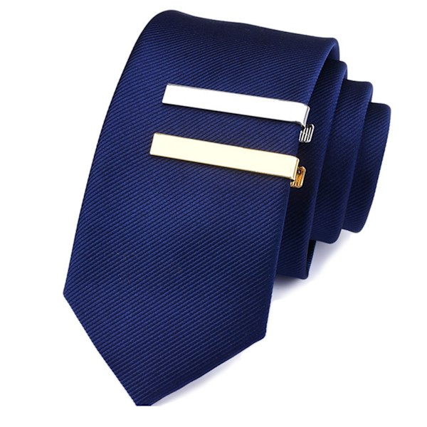 4 stk slips for menn i kobber, fasjonabel, elegant, glatt finish, 4 farger, slips for menn