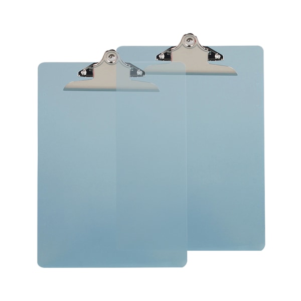 Plastic Clipboards Multi Pack Clipboard Strong Clip ! Acrylic Clipboards with Low Profile Clip