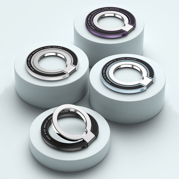 Magnetiskt Telefongrepp, Premium Zinklegeringsmaterial, Flexibel Rotation 360° Roterbar Fingerring För iPhone MagSafe Tillbehör, Magsafe Telefongrepp