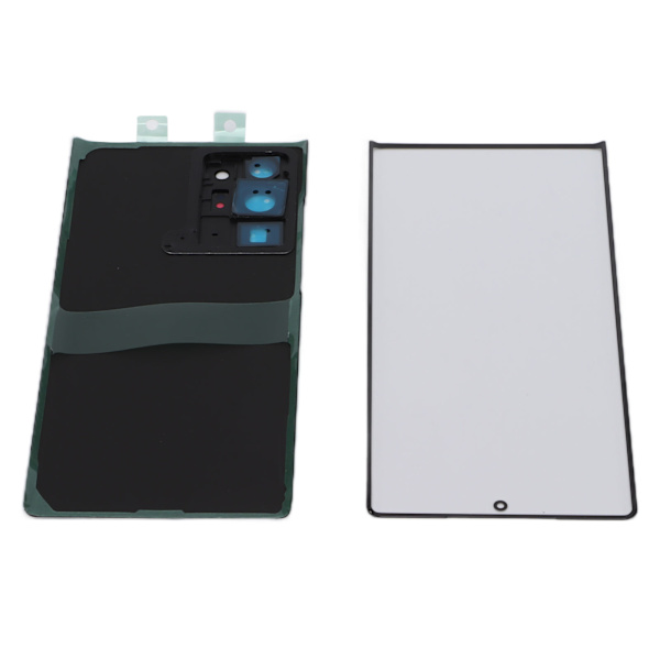 Mobiltelefon Bagside Glas Cover Forreste Ydre Linse Glas Skærm Udskiftningssæt til Samsung Note 20 Ultra 5G Hvid